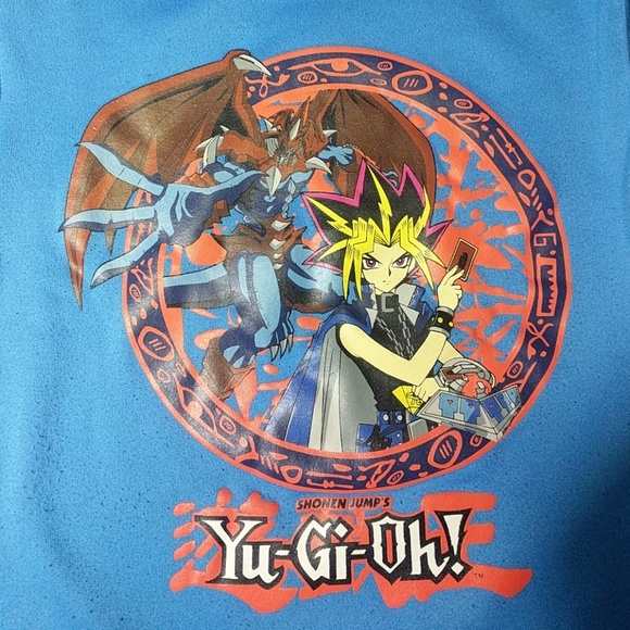 🟢Blue Yu-Gi-Oh! sweatshirt - Picture 2 of 4